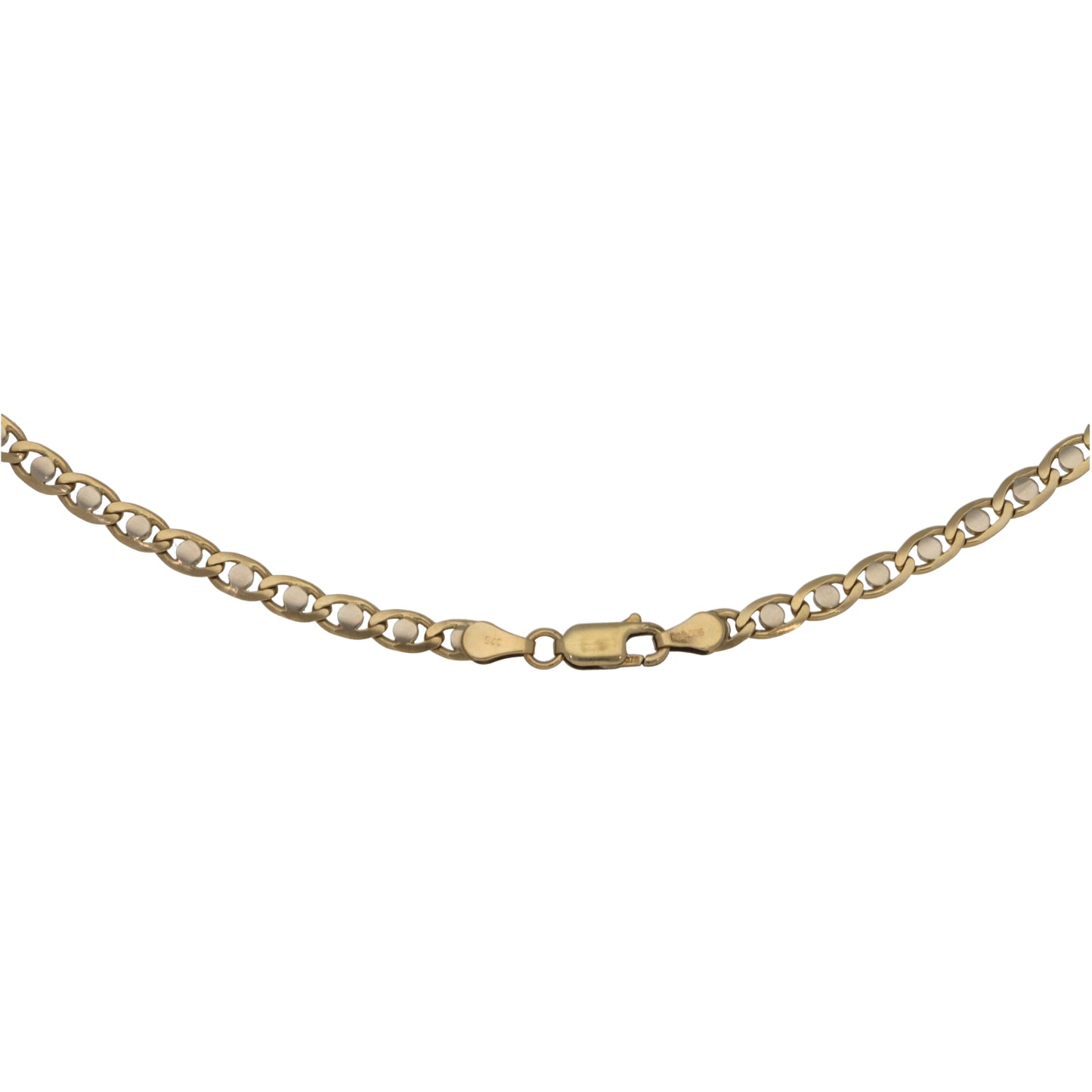 9ct Bi-Colour Gold Other Chain 20"