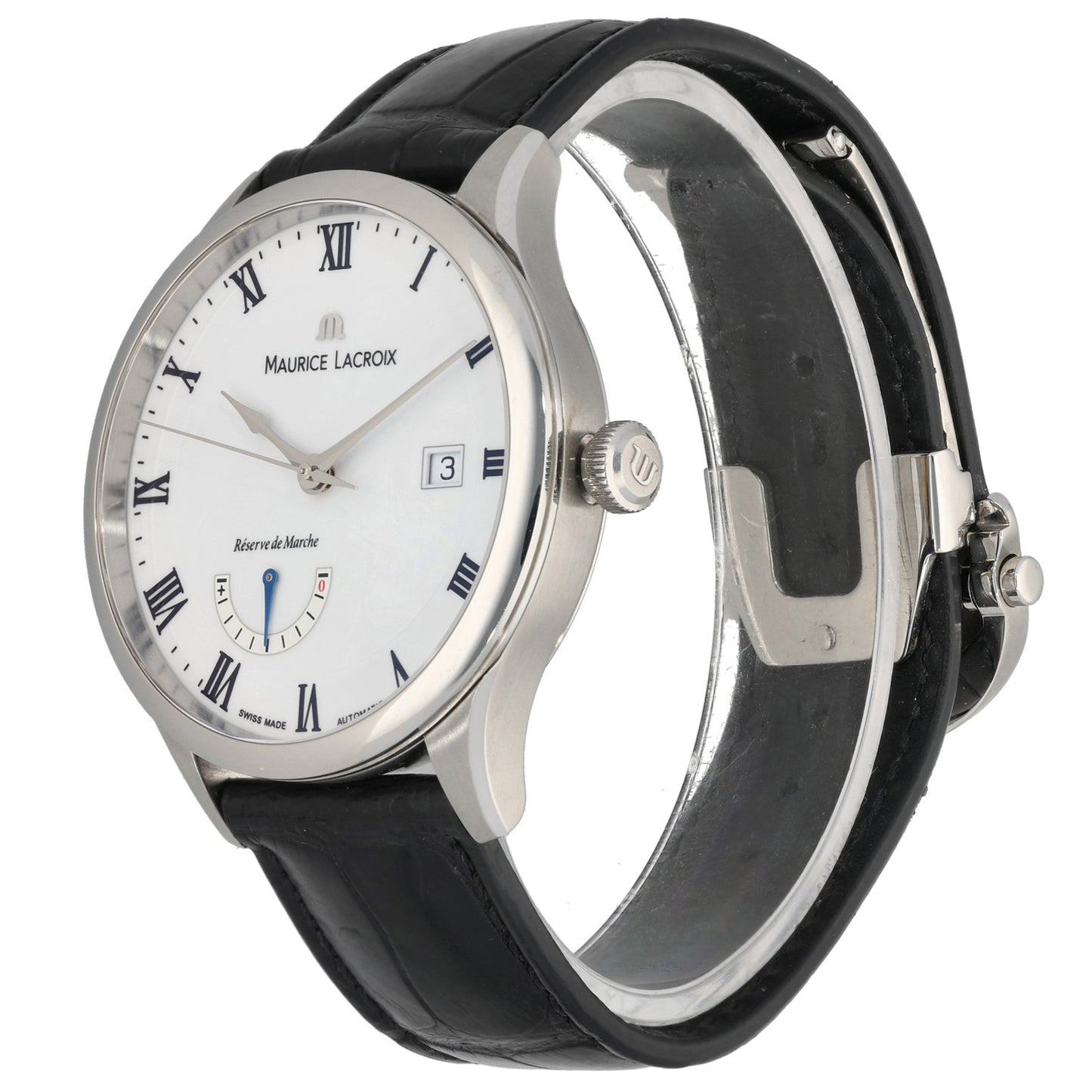 Maurice Lacroix Masterpiece Réserve de Marche MP6807 38mm Stainless Steel Watch