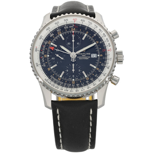 Breitling Navitimer World A24322 45mm Stainless Steel Watch