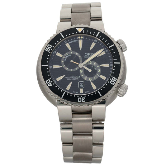 Oris Regulateur "Der Meistertaucher" 7610 49mm Titanium Watch