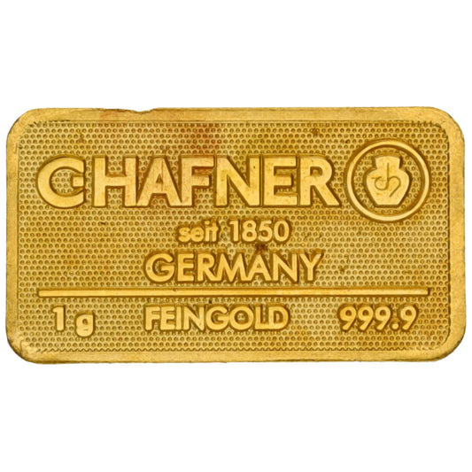 24ct 1g Gold Bar