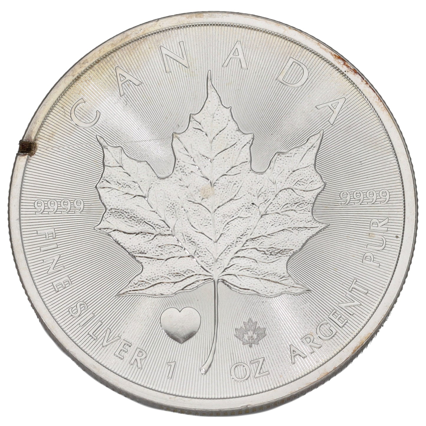 Fine Silver Canada Maple 1 OZ Coin 2015