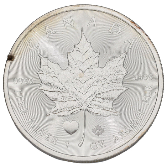 Fine Silver Canada Maple 1 OZ Coin 2015