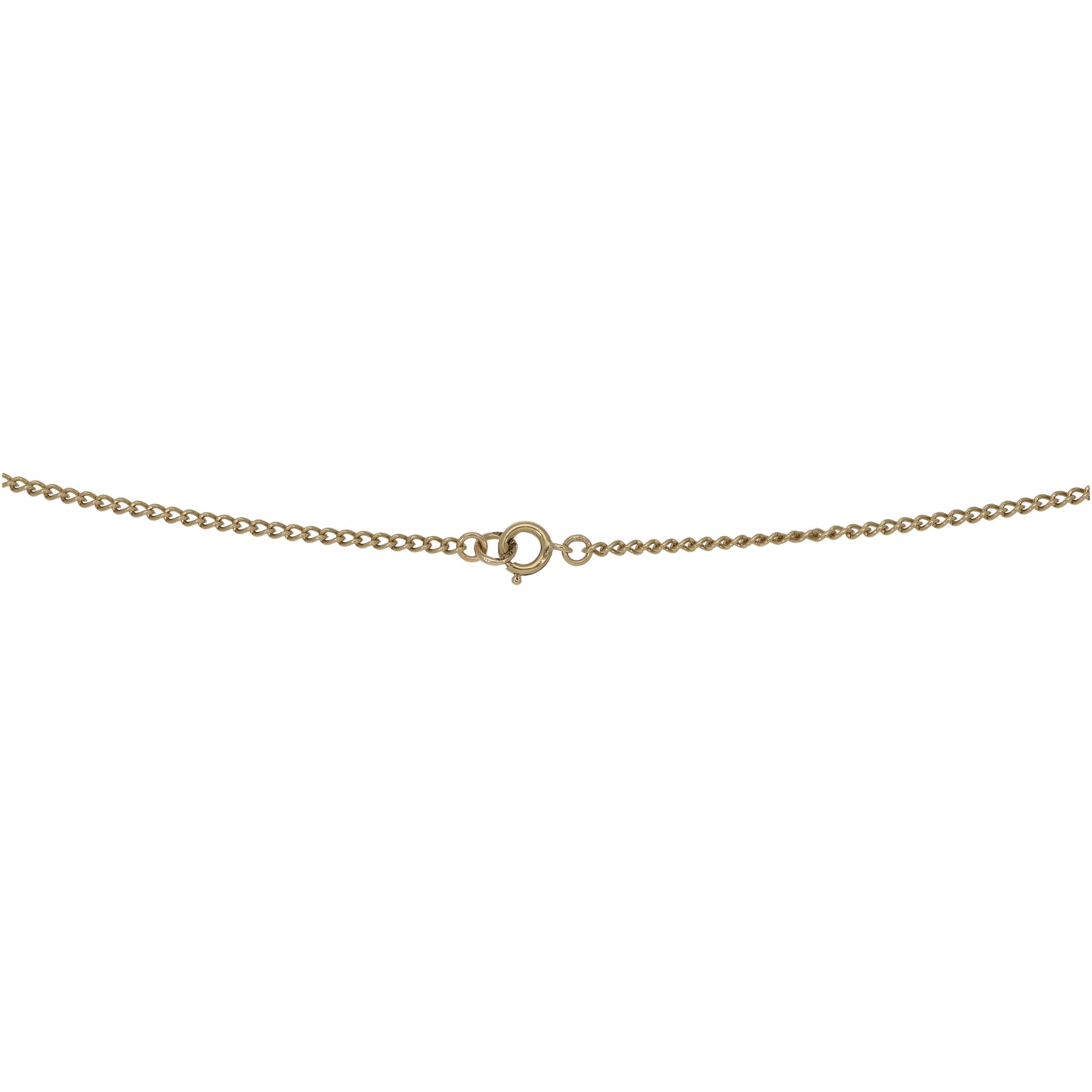 9ct Gold Curb Chain 19"