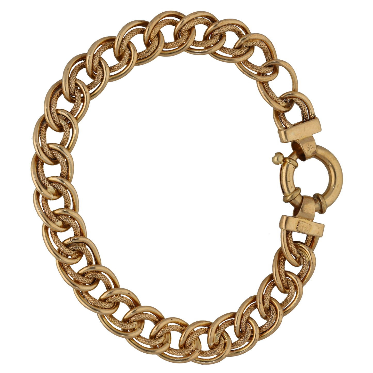 9ct Gold Curb Bracelet