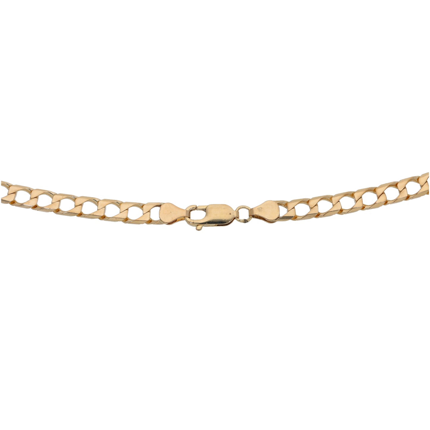 9ct Gold Curb Chain 20"