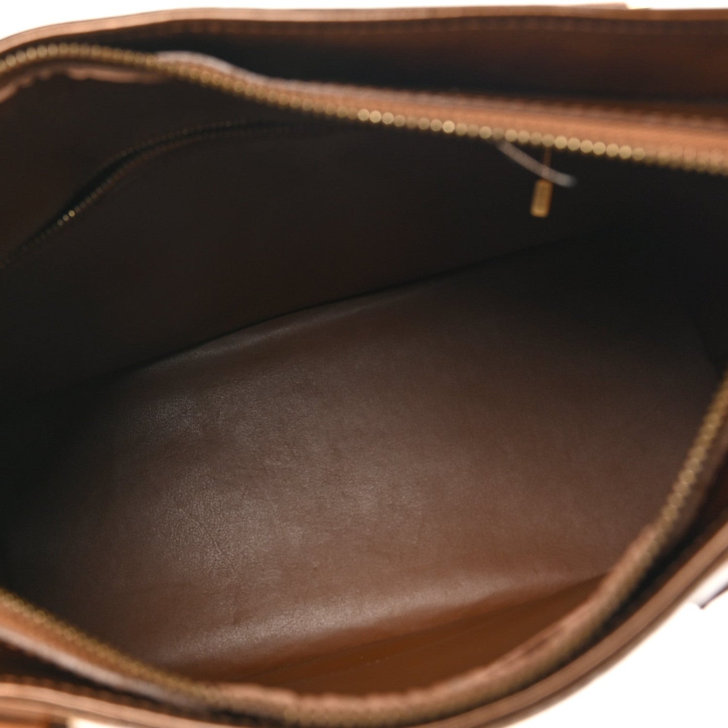 Louis Vuitton Houston Monogram Vernis Calfskin Leather Bag - Bronze