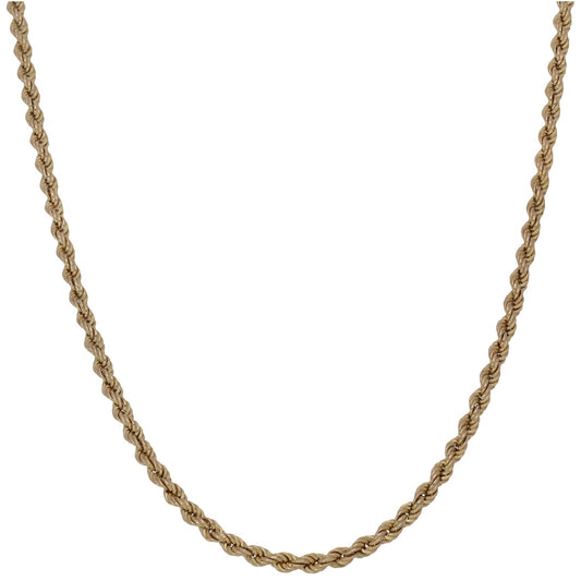 9ct Gold Rope Chain 16"