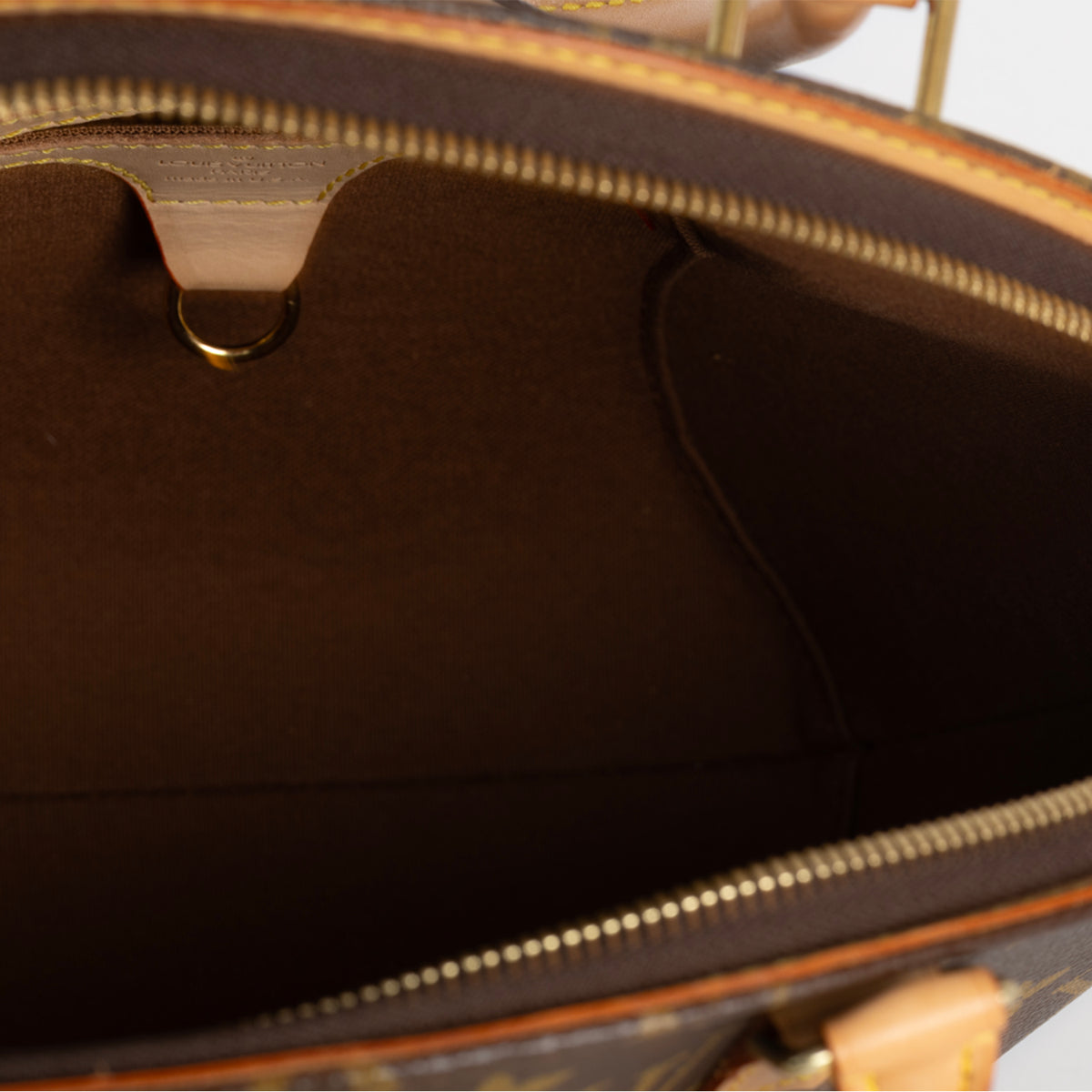 Louis Vuitton Ellipse MM Monogram Leather Dome Satchel Bag - Brown