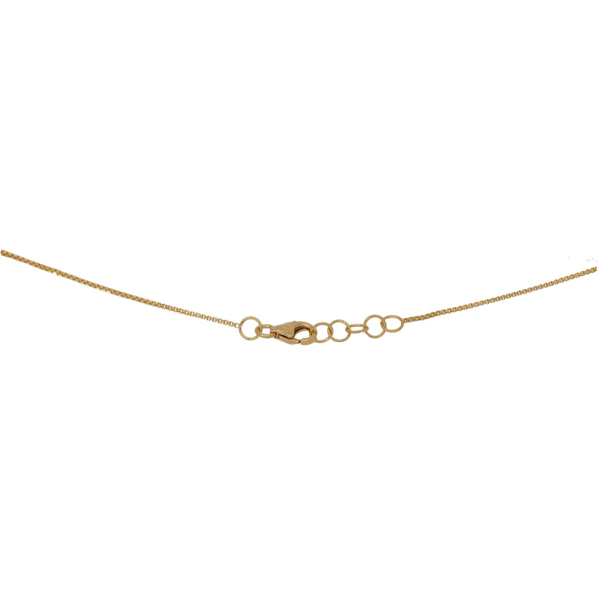 New 22ct Gold Fancy Geometric Necklace 18"