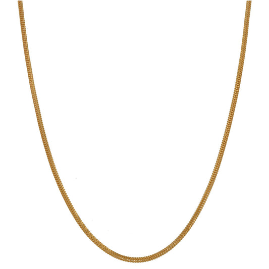 New 22ct Gold Dragon Chain 22"