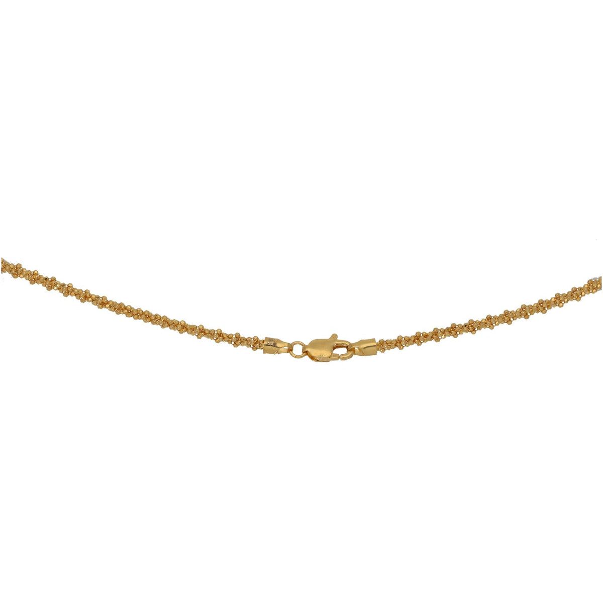 New 22ct Gold Anthrax Chain 18"
