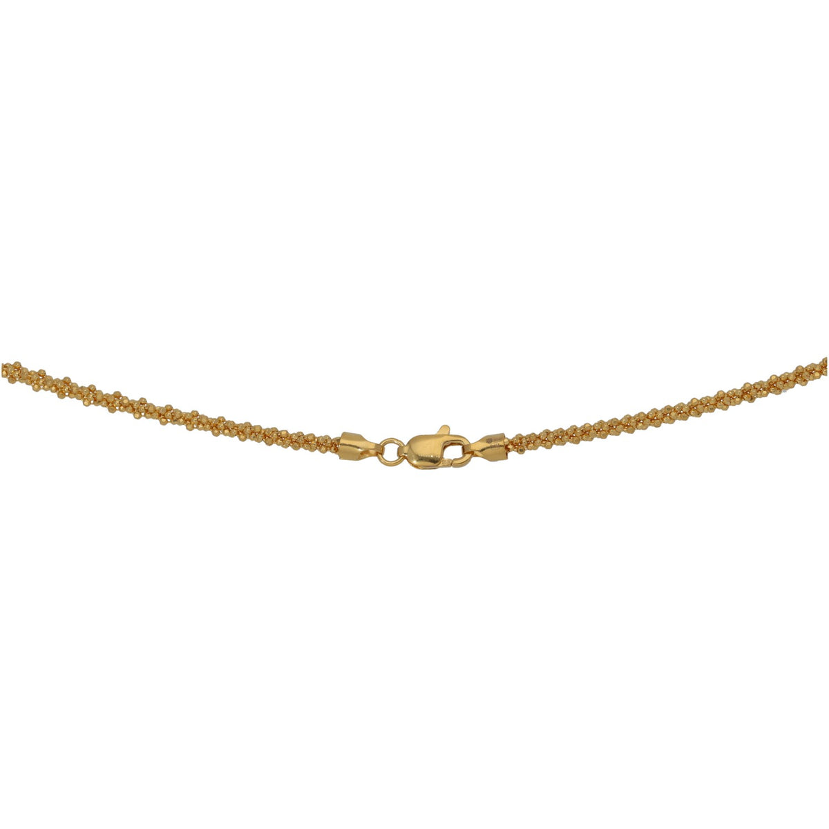 New 22ct Gold Anthrax Chain 18"