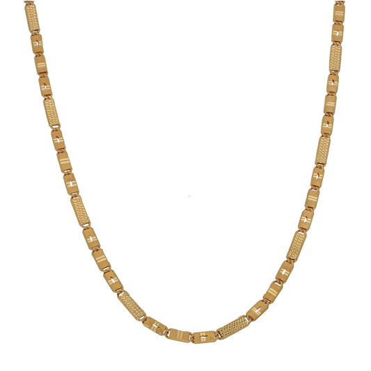 New 22ct Gold Anchor Chain 22"