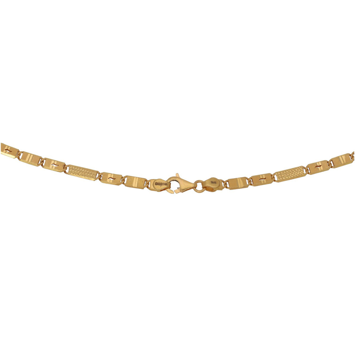 New 22ct Gold Anchor Chain 22"