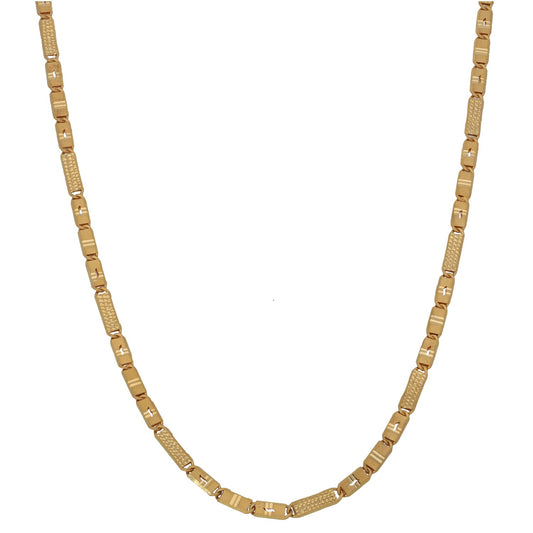 New 22ct Gold Anchor Chain 22"