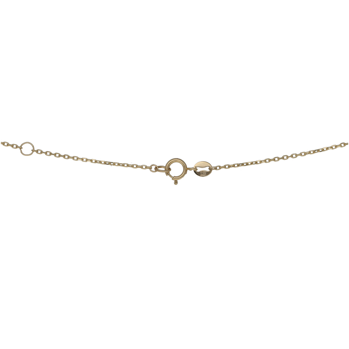 New 9ct Gold Filigree Heart Motif Necklace 18"