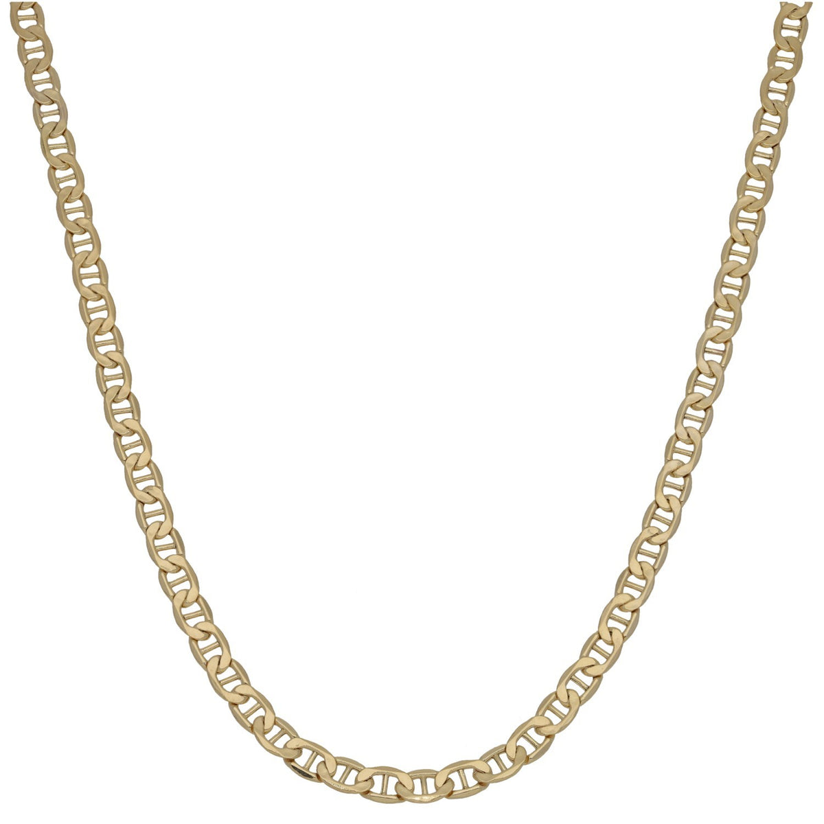 New 14ct Gold 3mm Anchor Chain 24"