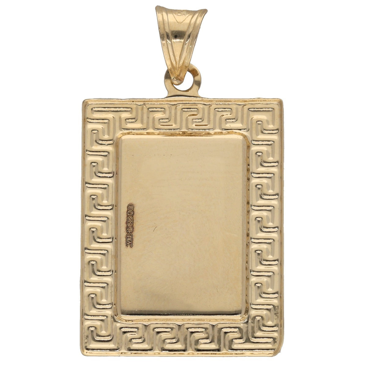 New 14ct Bi-Colour Gold Mary Pendant