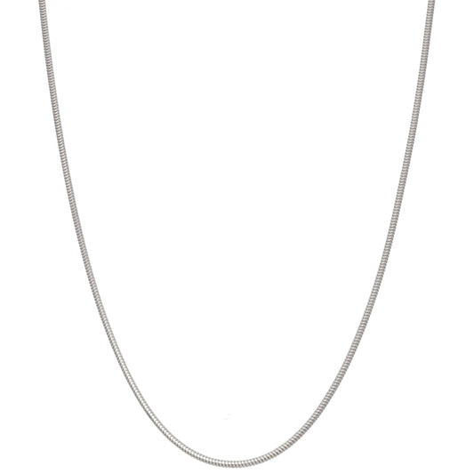 New Sterling Silver 1.6mm Snake Chain 18"