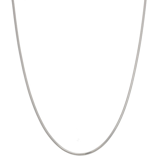 New Sterling Silver 1.6mm Snake Chain 18"