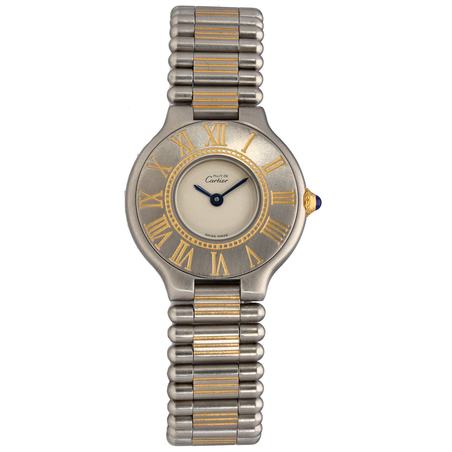 Cartier Must 21 1835 28mm Bi-Colour Watch