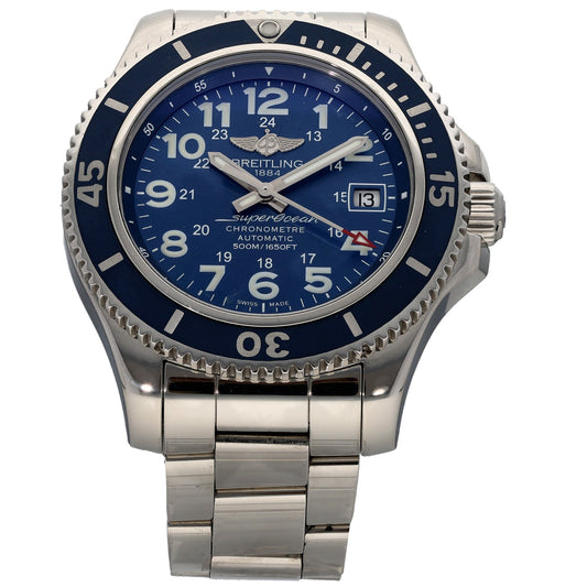 Breitling Superocean II A17365 42mm Stainless Steel Watch