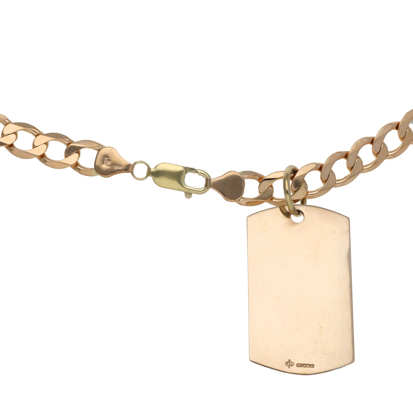 9ct Gold Alternative Pendant With Chain