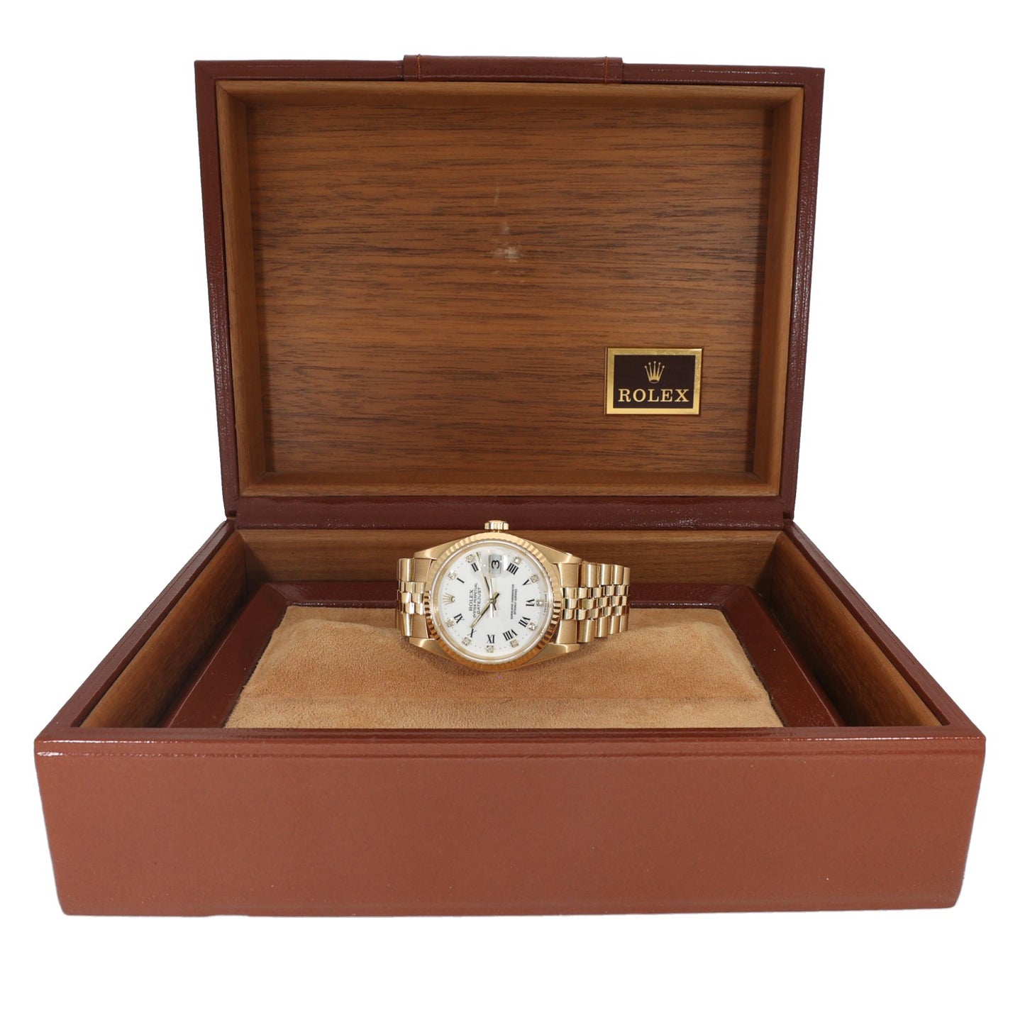 Rolex Datejust 16238 36mm Gold Watch