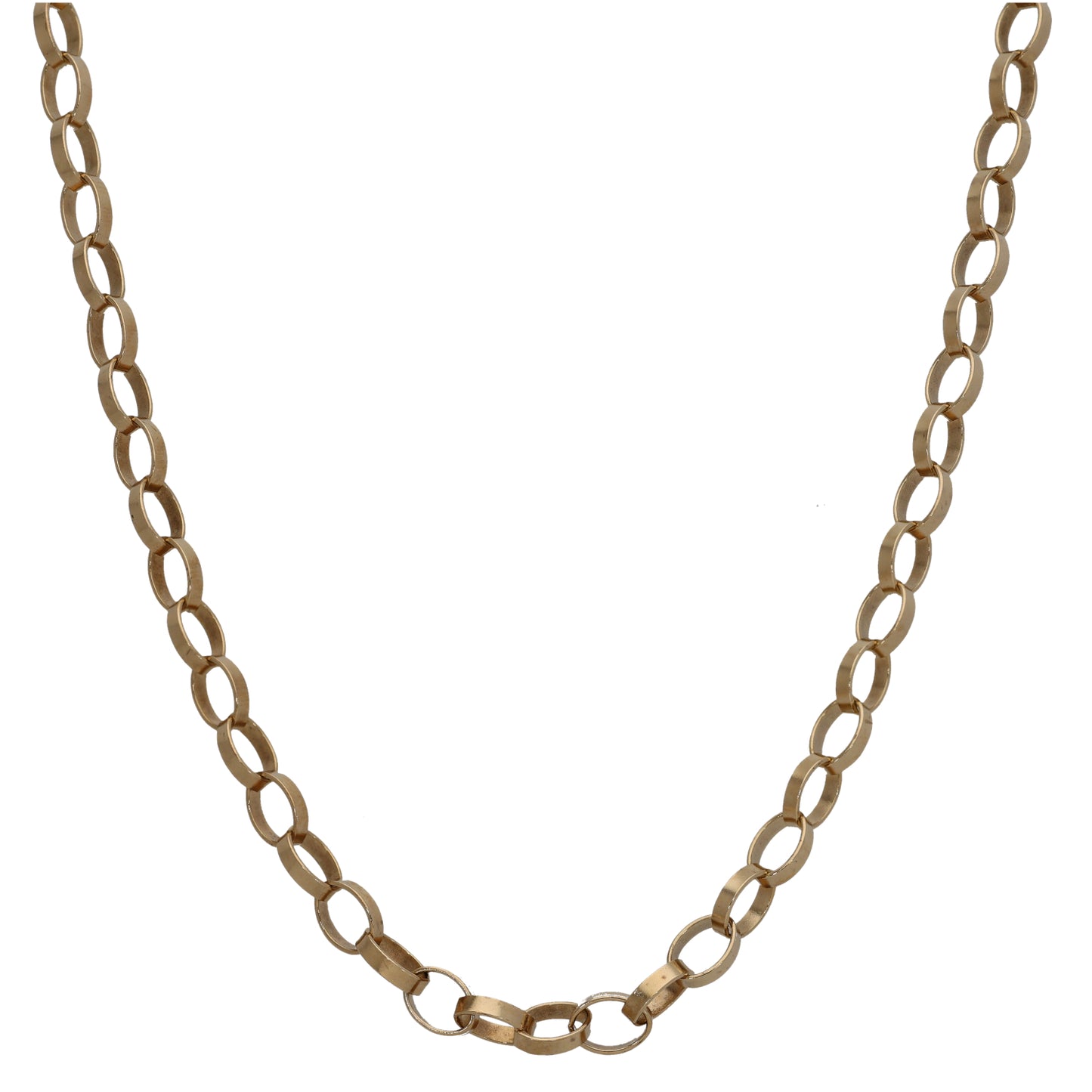 9ct Gold Belcher Chain 20"