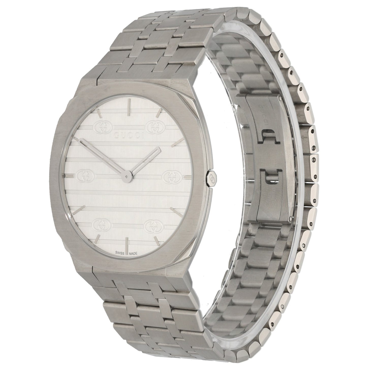 Gucci 25H 1634 38mm Stainless Steel Watch