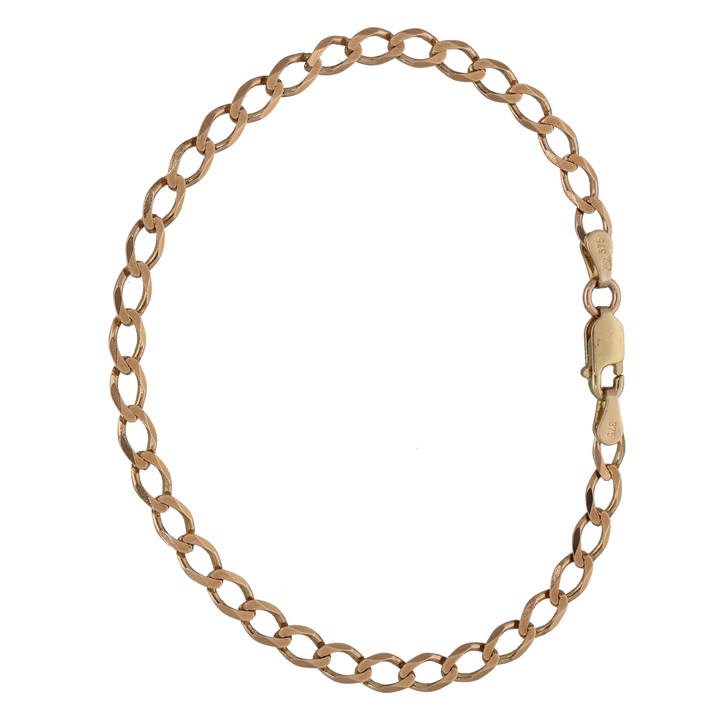 9ct Gold Curb Bracelet