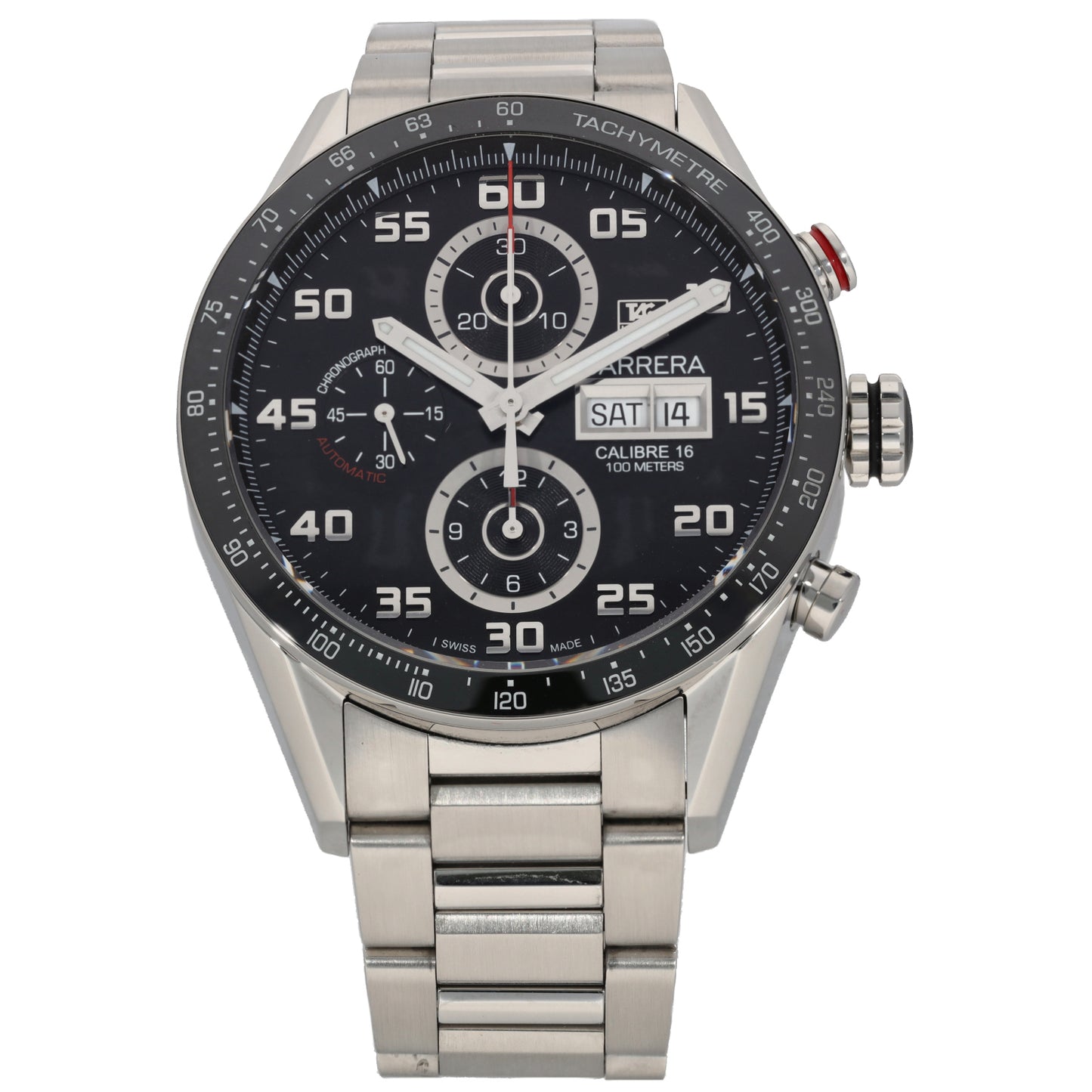 Tag Heuer Carrera CV2A1R 43mm Stainless Steel Watch