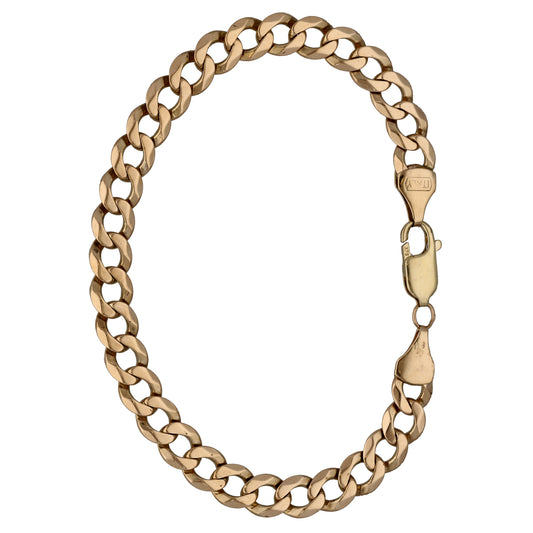 9ct Gold Curb Bracelet
