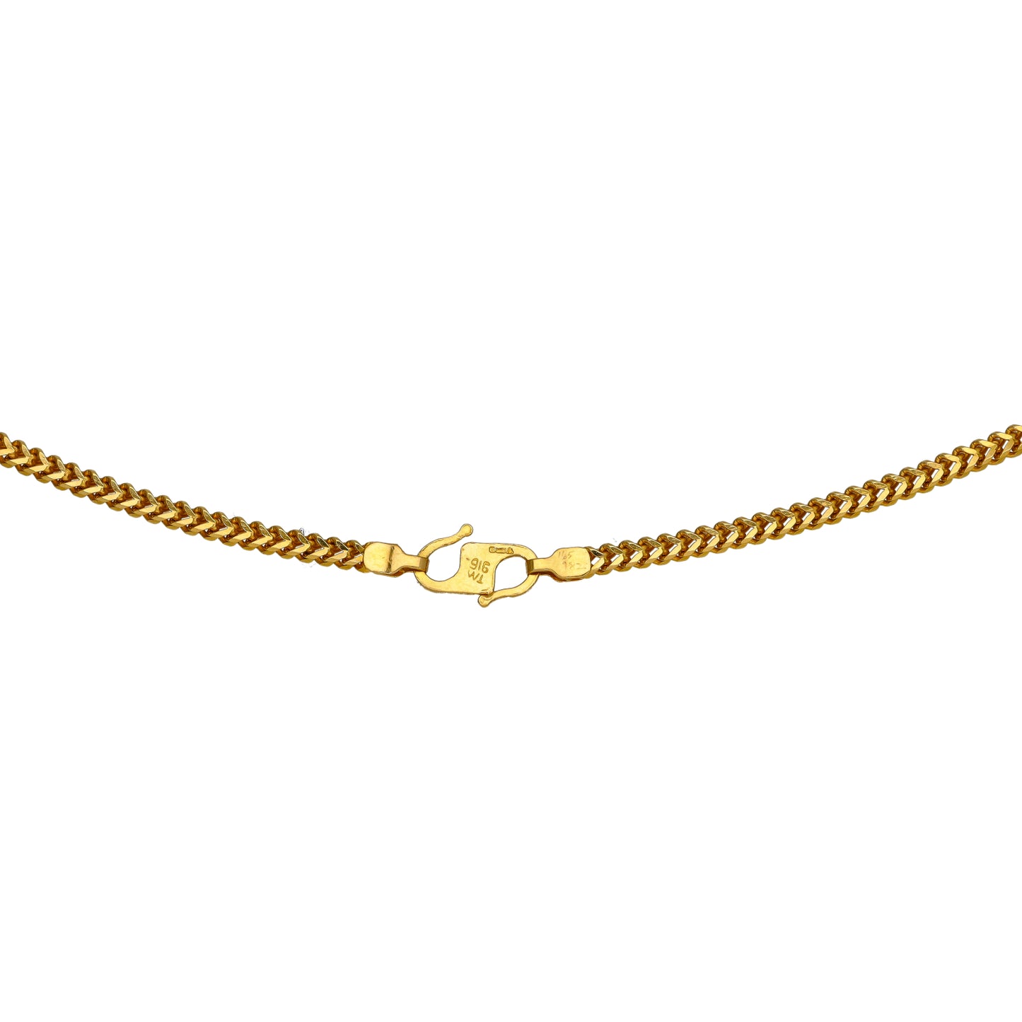 22ct Gold Snake Chain 22"