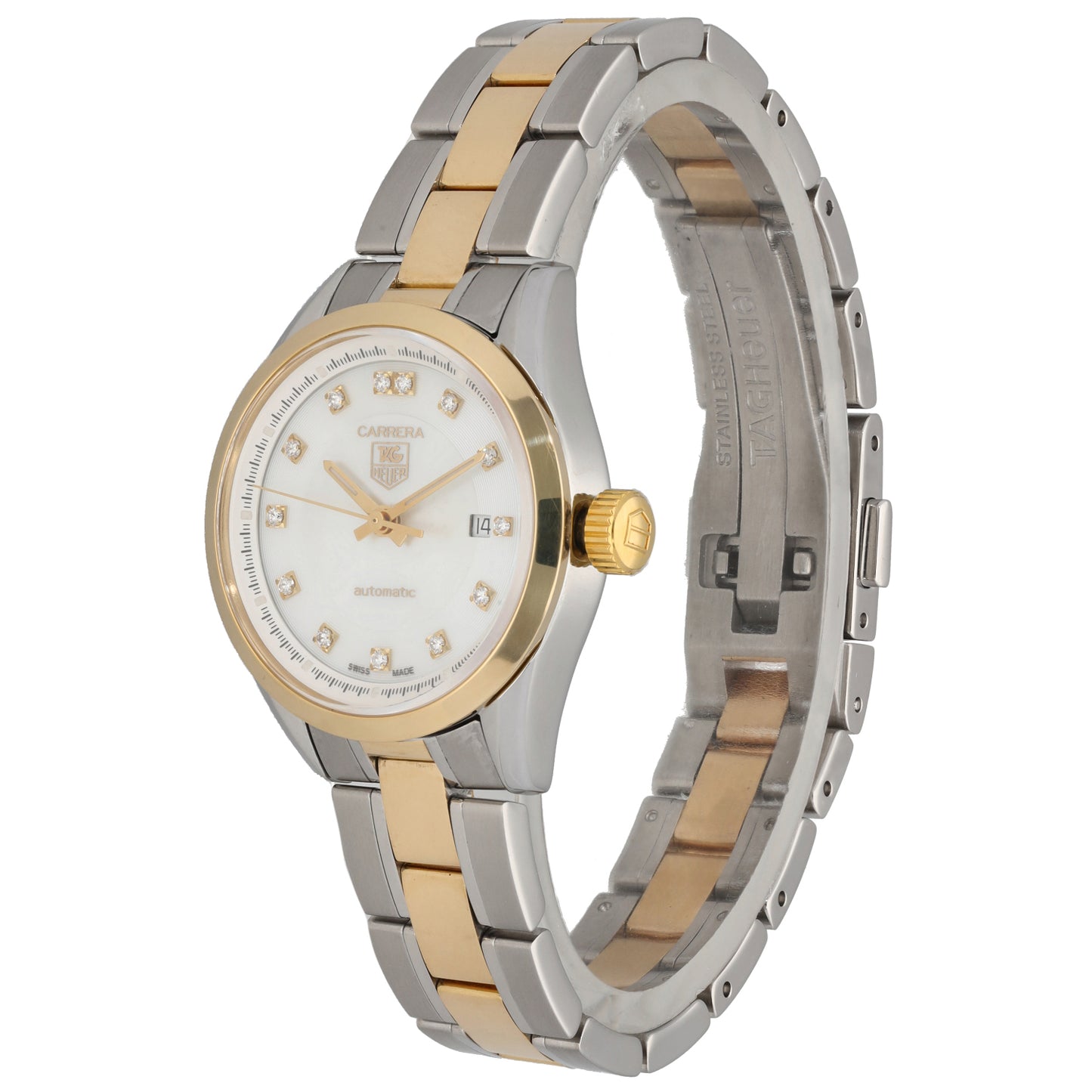 Tag Heuer Carrera WV2450 28mm Bi-Colour Watch