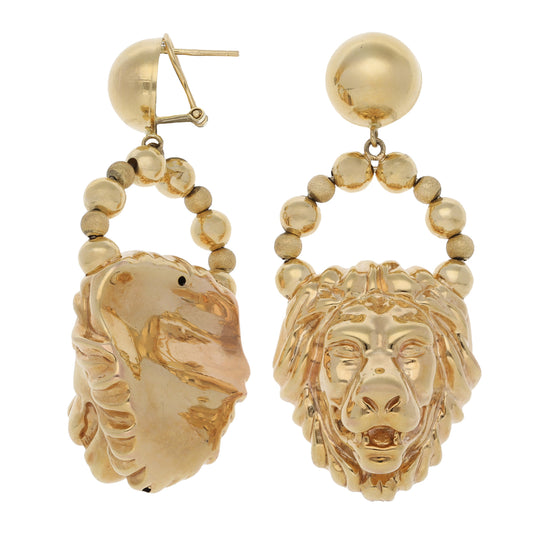 14ct Gold Drop Earrings