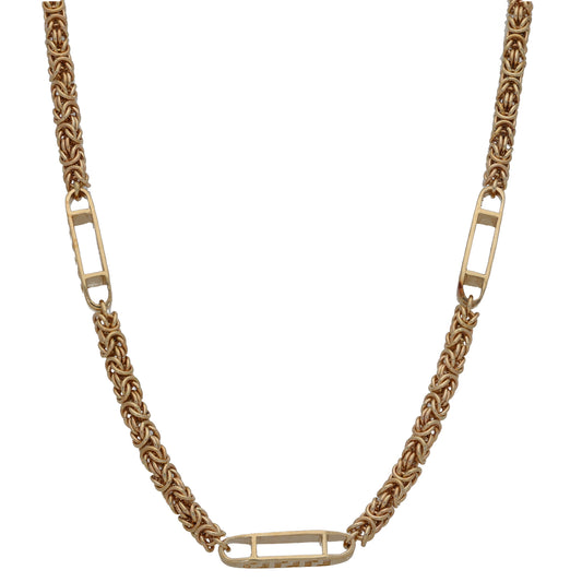 14ct Gold Fancy Necklace 24"