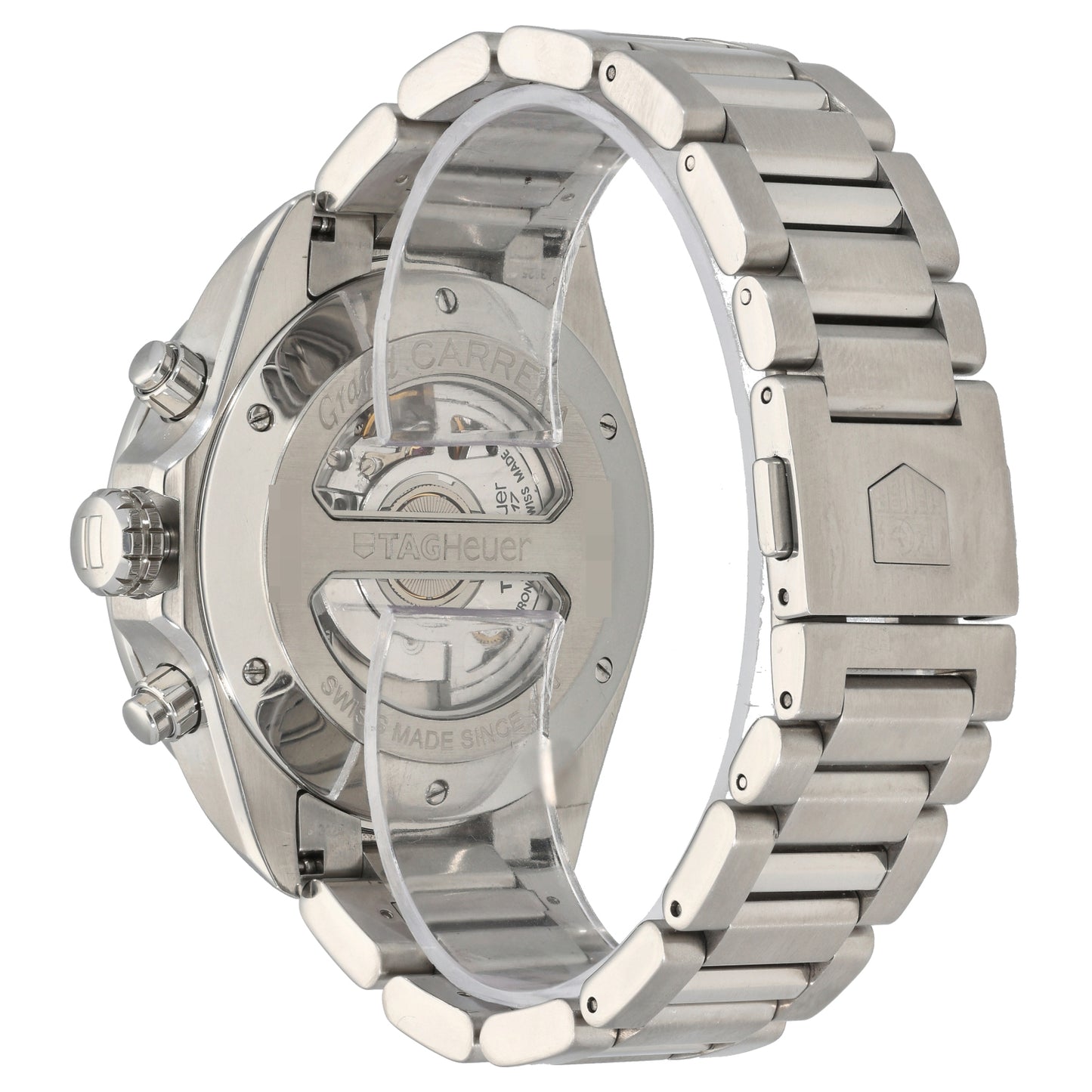 Tag Heuer Grand Carrera CAV511A 43mm Stainless Steel Watch