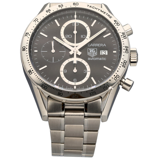 Tag Heuer Carrera CV2016-2 41mm Stainless Steel Watch