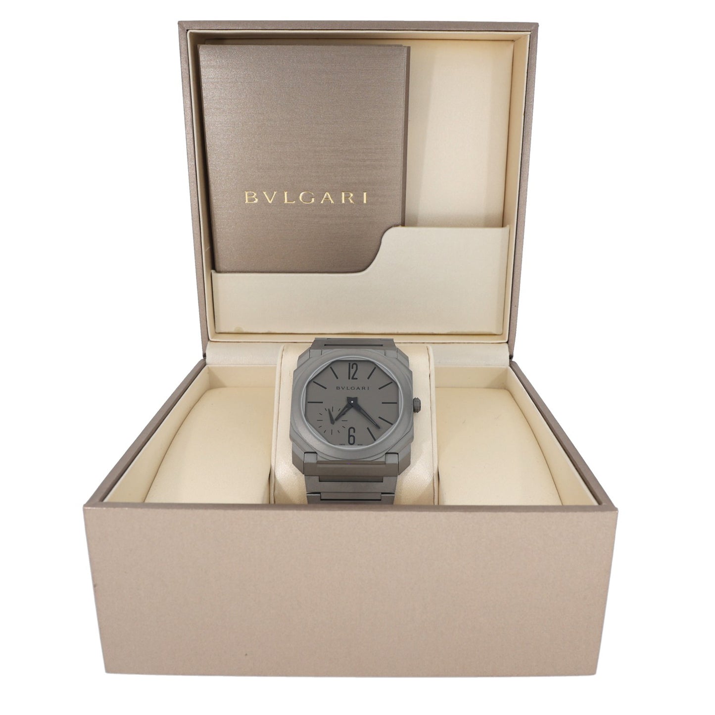 Bvlgari Octo Finissimo BGO40TXT 40mm Titanium Watch