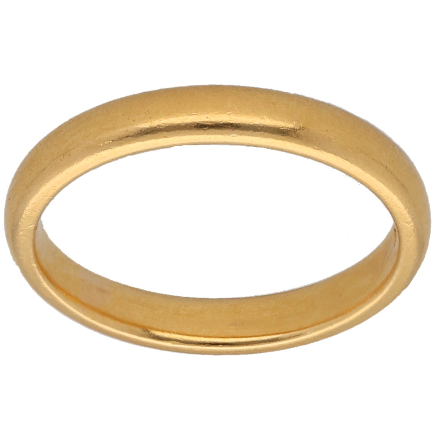 22ct Gold Plain Wedding Ring Size J