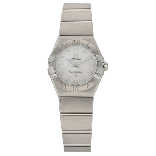 Omega Constellation 123.10.24.60.55.001 24mm Stainless Steel Watch
