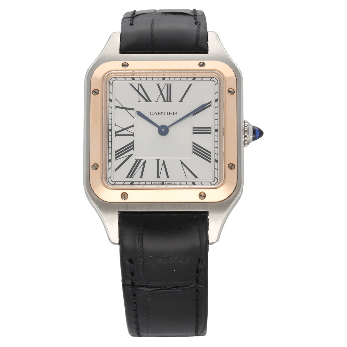 Cartier Santos Dumont WSSA0022 31.5mm Stainless Steel Watch