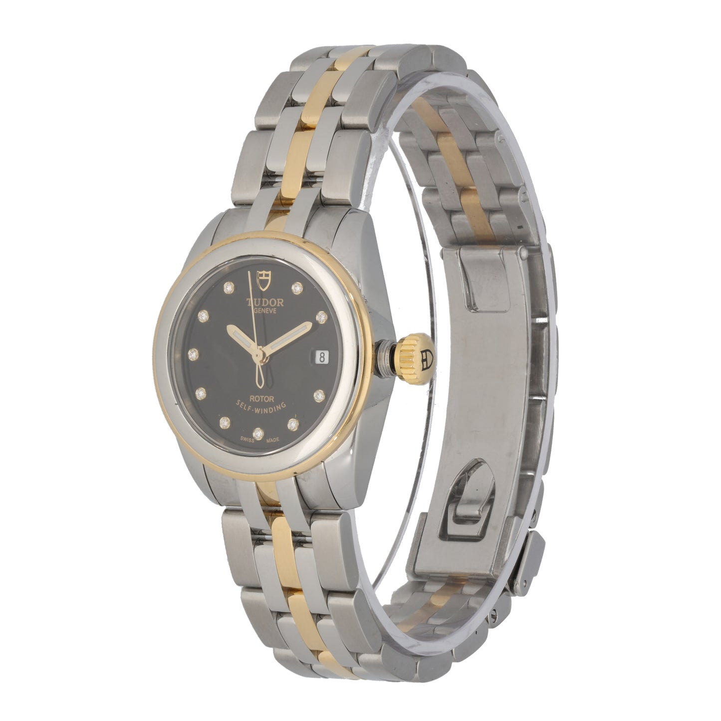 Tudor Glamour Date 51003 26mm Bi-Colour Watch