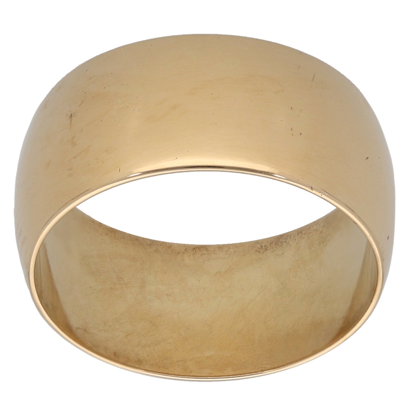 9ct Gold Plain Wedding Ring Size S