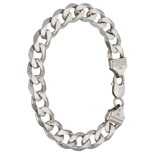 Sterling Silver Curb Bracelet