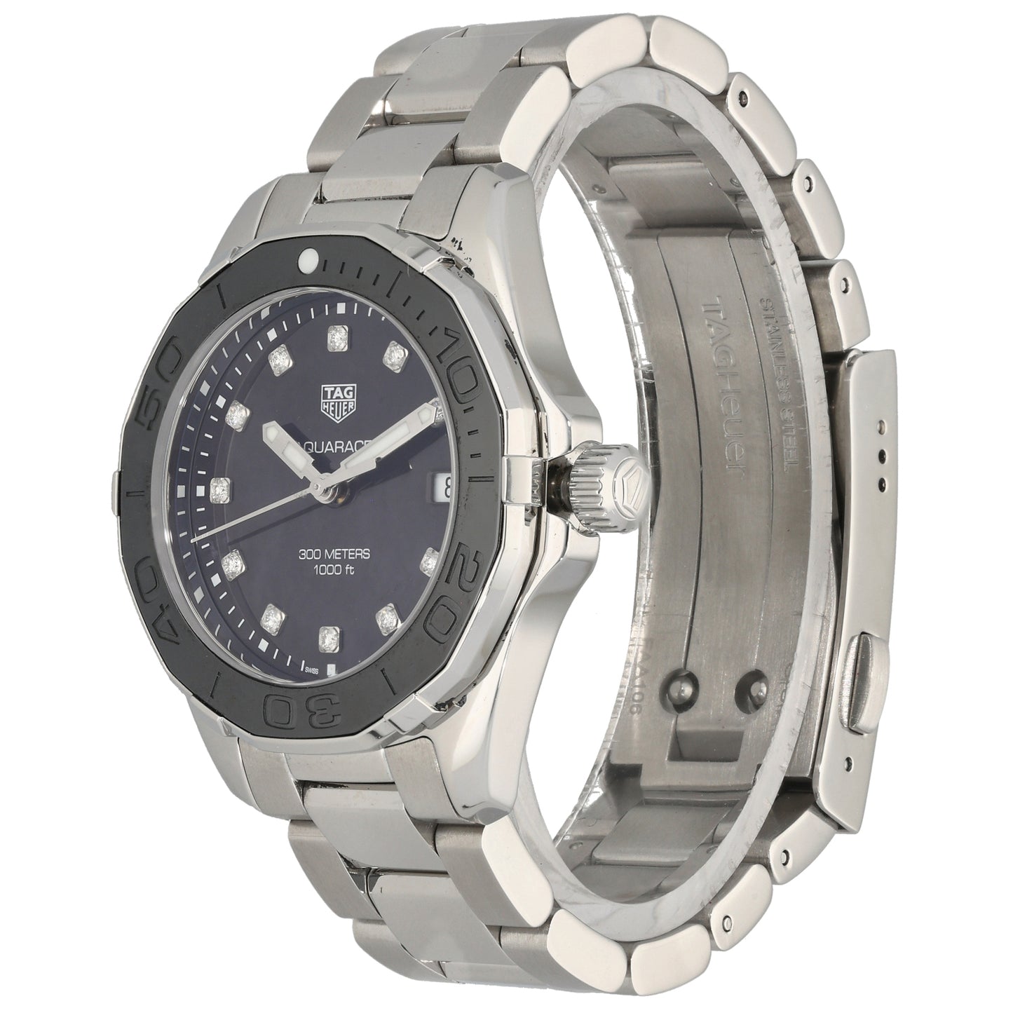 Tag Heuer Aquaracer WAY131M 35mm Stainless Steel Watch