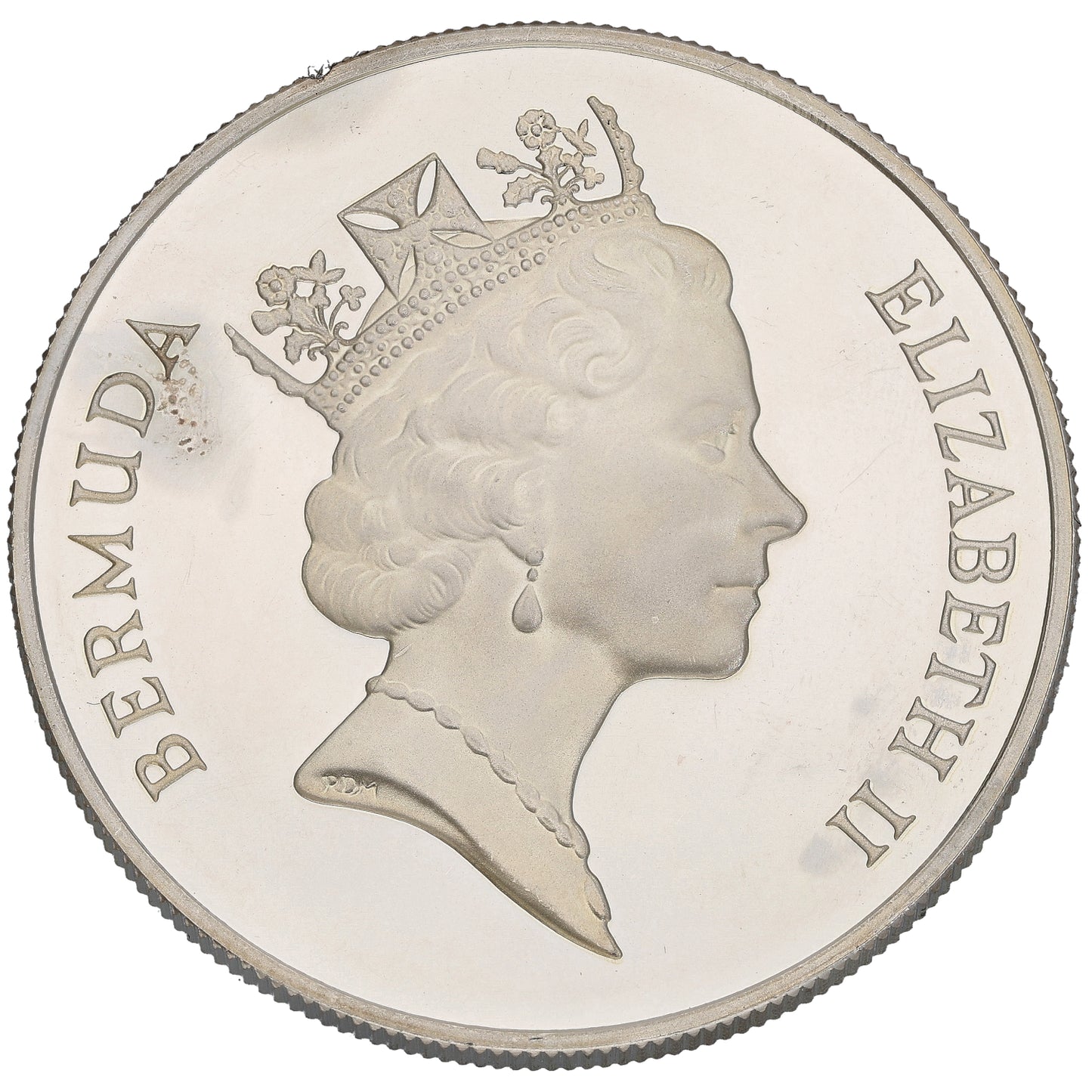Sterling Silver Elizabeth & Phillip 50th Wedding Anniversary 2 Dollars Coin 1997