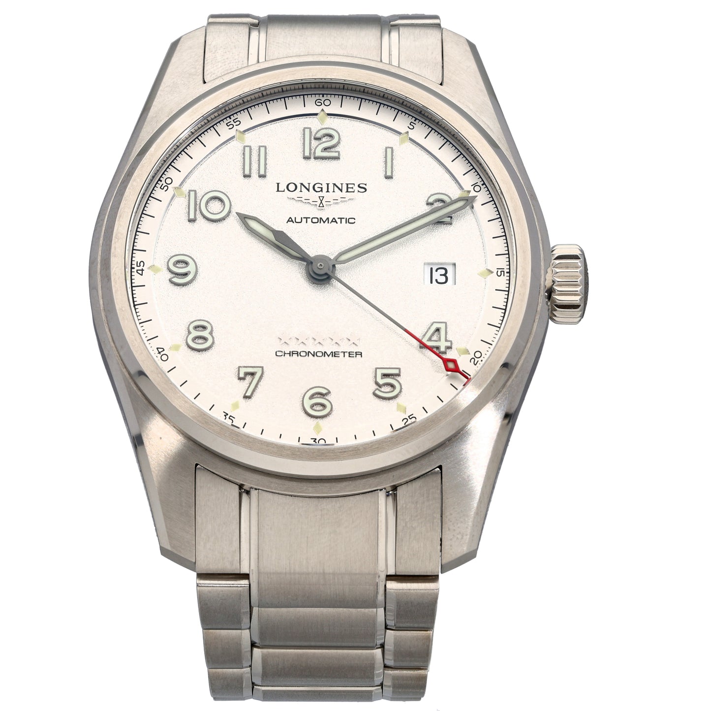 Longines Spirit L3.810.4 40mm Stainless Steel Watch